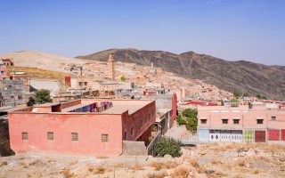 Moulay Brahim Villiage in Atlas Mountains